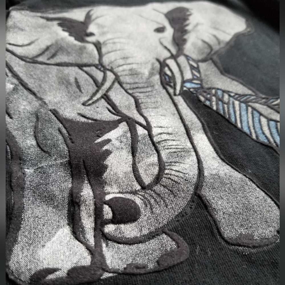 2011 vguc Gap toddler boy 6-12 months elephant romper - Picture 7 of 12